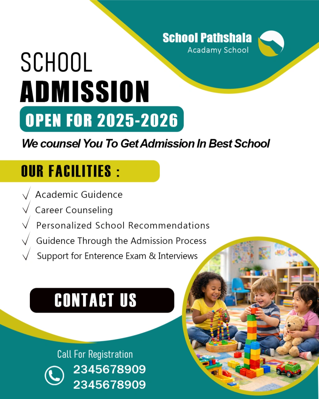 school admission. Best Photoshop Designer in Palakkad